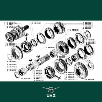 reparatieset versnellingsbak - UB1366