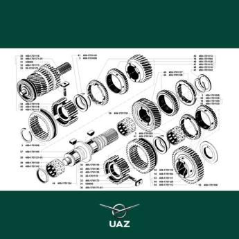 reparatieset versnellingsbak - UB1371