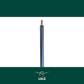 draad 1mm2 zwart / blauw - UB2959 - kopie