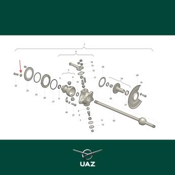 moer draaibegrenzer - UB2948