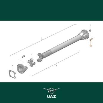 montageset cardanas - UB1273