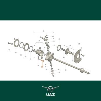 bout fusee - UB2625