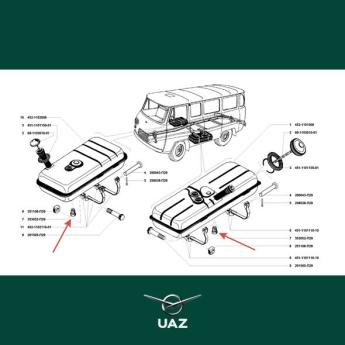aftapplug brandstoftank - UB1655