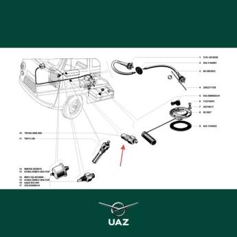 temperatuursensor radiateur - UB1303