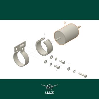 brandstoffilter - UB0331