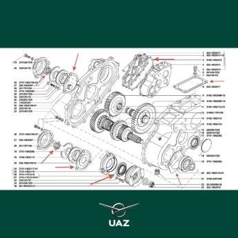 reparatieset tussenbak - UB0440