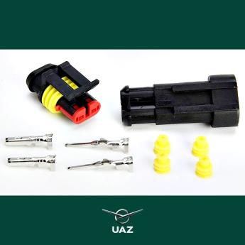 set connectors 2-pin - UB2570