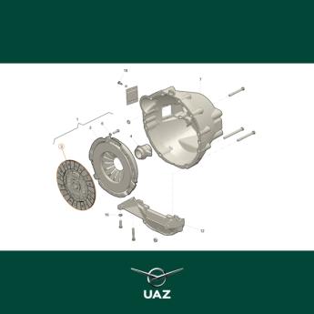 koppelingsplaat - UB3123