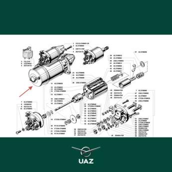 startmotor - UB1426