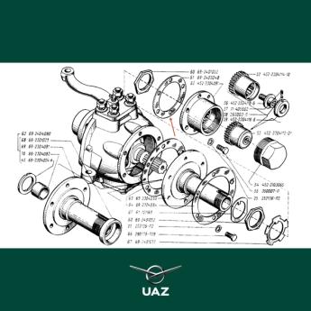 pakking naafflens - UB0092