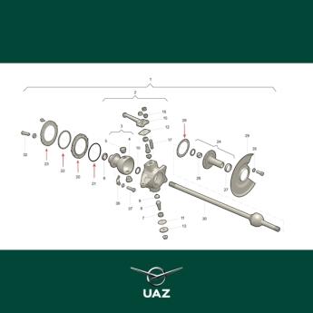pakkingset fusee - UB0648