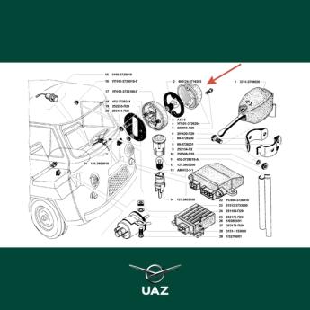 zijknipperlicht - UB0280