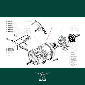 alternator 75A - UB1512