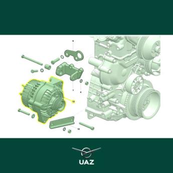 alternator 120A - UB1603