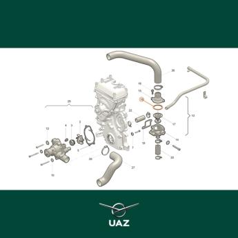 pakking thermostaat - UB0722