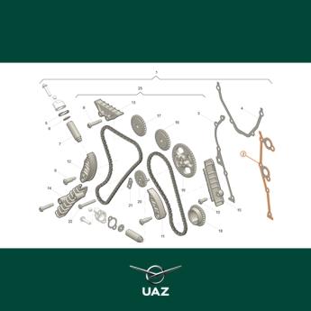 pakking distributiedeksel - UB0241