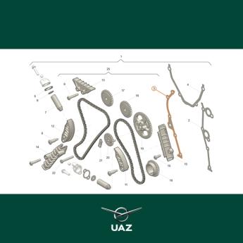 pakking distributiedeksel - UB0242