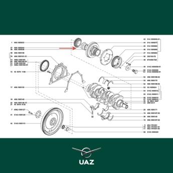 o-ring krukas - UB0718