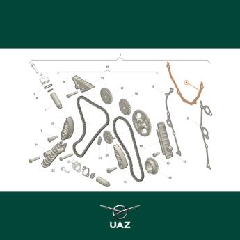 pakking motordeksel - UB0244