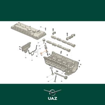 pakking motorkleppen - UB0727