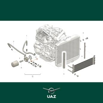 thermosensor oliekoeler - UB3025