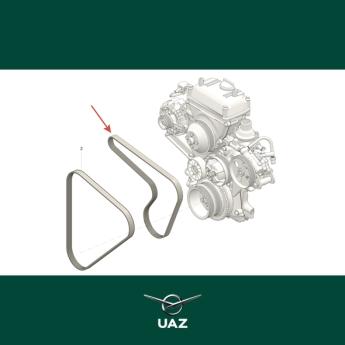 aandrijfriem alternator - UB0066