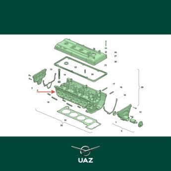 cilinderkop - UB2479