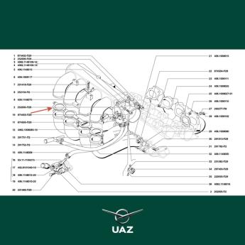 pakking luchtinlaat - UB0240