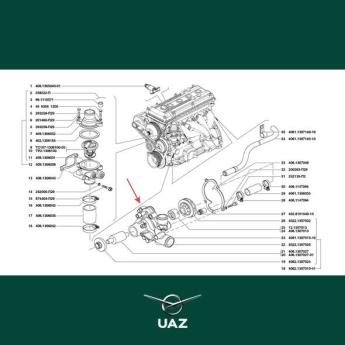 waterpomp - UB1288