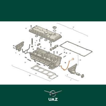 pakking motordeksel - UB0708