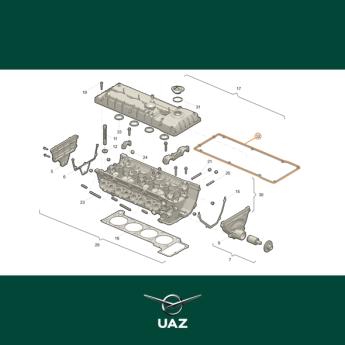 pakking kleppendeksel - UB0292