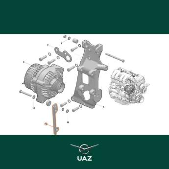 beugel alternator - UB1222