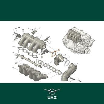 pakking gasklep - UB0742