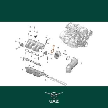 pakking gasklep - UB1217