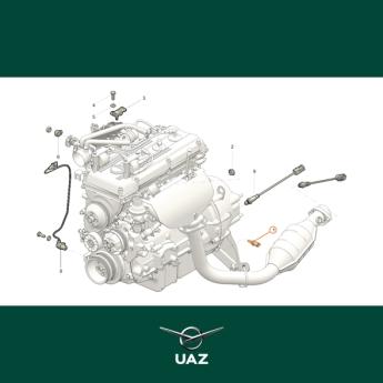 temperatuursensor motor - UB0883