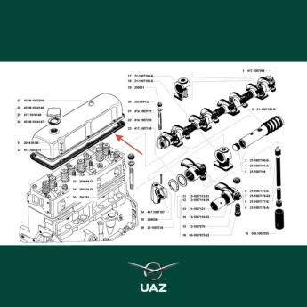 pakking kleppendeksel - UB1192