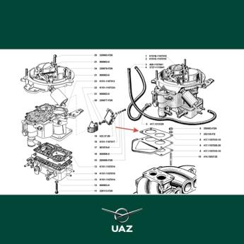 pakking carburateur - UB1169