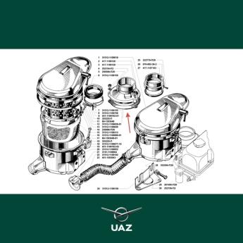 adapter carburateur - UB2780