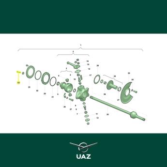 bout draaibegrenzer - UB2513