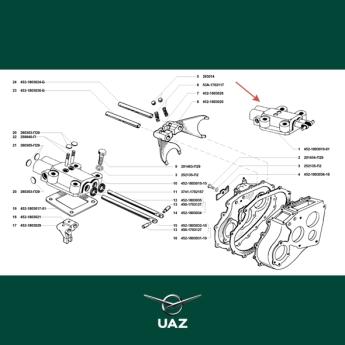 schakelmechanisme tussenbak - UB0592