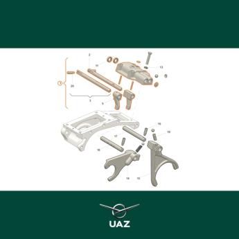 schakelmechanisme tussenbak - UB0593