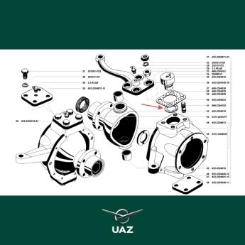 sluitring fuseepen - UB1078