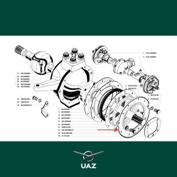 afdichtring fusee - UB1024