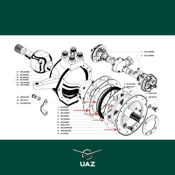pakkingset fusee - UB1020