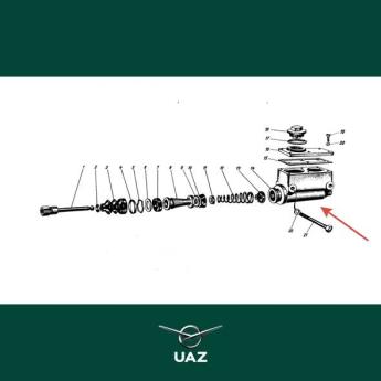 hoofdremcilinder - UB1778