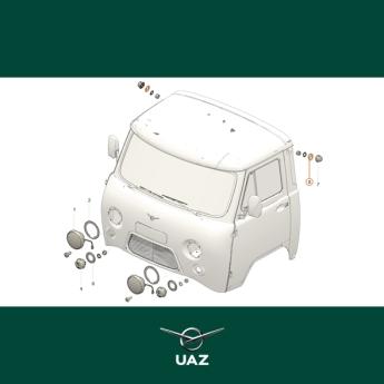 pakking zijknipperlicht - UB0122