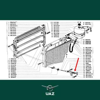 bediening jaloezieën radiateur - UB2587
