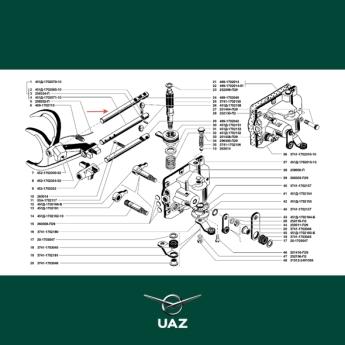 as schakelvork versnellingsbak - UB2203
