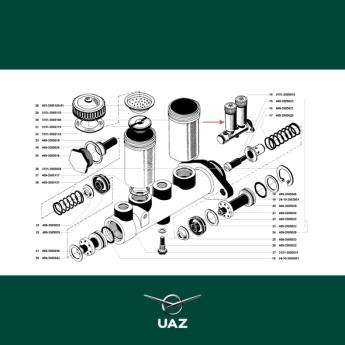 hoofdremcilinder - UB2043