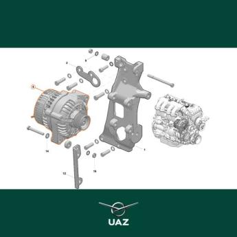 alternator 130A - UB1237